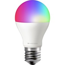 퓨어코치 홈IoT 전구색 LED Wi Fi 무선 스마트 전구 9.5W LB806-E26, RGB, 1개