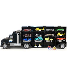 Keys Metal Mini Car Bourreung Truck Car Carrier Toy Car Mini Car Set, 單品套裝