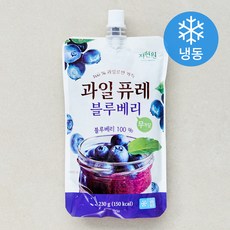 자연원 요리조리 과일퓨레 블루베리 (냉동), 1개, 230g