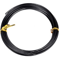 에나벨 연철 와이어 2.5mm, 29 블랙, 1개
