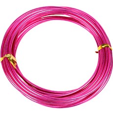 에나벨 연철 와이어 3mm, 34 로즈 레드, 1개