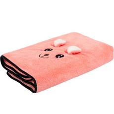 Franc On De 舒適飯店海灘巾 70 x 140 cm, 1個, 粉紅色