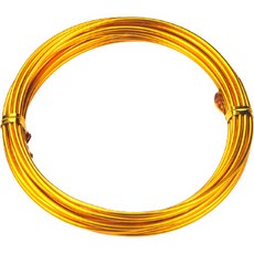 에나벨 연철 와이어 2mm, 07 골드 주황색, 1개