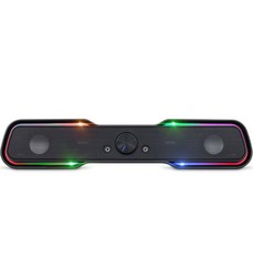 Anyzone RGB LED 遊戲條形音箱 10W, 黑色的, AZ-L100