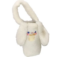 ASHWOLF 造型保溫瓶袋, 白色的, 1個