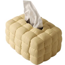 Kkokka 麵包造型面紙套, 1個, 黃色