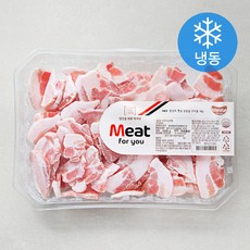 미트포유 못난이 옛날 삼겹살 구이용 (냉동), 1kg, 1개