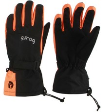 gfrog Elvin Aussie 滑雪板手套 雙手套組, 橘色 + 黑色