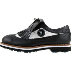 HENRY STUART 女士旋鈕自動鎖扣經典高爾夫球鞋