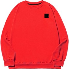 언탭트 남성용 빅사이즈 UTPD 스퀘어 스몰로고 맨투맨