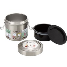 Skater 史努比圖案銀離子便當盒, 史努比, 600毫升