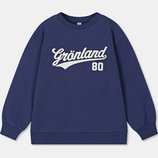 스파오 아동용 캠퍼스 스웨트셔츠 루즈핏