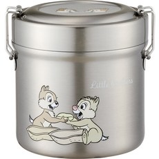 스케이터 디즈니 은이온 항균 푸드자 STLB1AG, 600ml, 칩앤데일