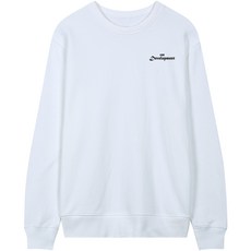 언탭트 디벨로먼트 스몰로고 맨투맨 티셔츠