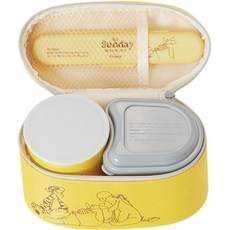 Skater 迪士尼抗菌迷你便當組 小熊維尼 560ml KCLJC6AG, 1套, 混合色