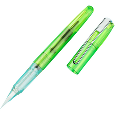 書法毛筆 透明綠 軟毛, FREE, 1個