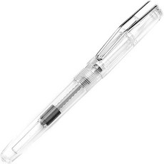 Dasababa 軟式書法毛筆 透明白, 單一尺寸, 1個