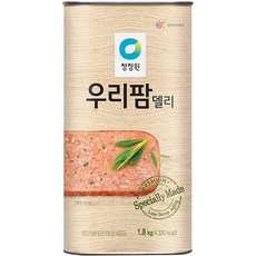 우리팜 대상 청정원 델리 햄통조림, 1.8kg, 1개