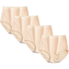 면 롱 허리 통기성 삼각팬티 4p