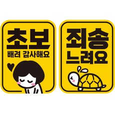 JEJEDECO 彩色高亮度反光磁鐵貼紙 新手 方形直式 L110 2入組, LC015 + LC043, 1套