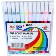 Lyra 水性藝術馬克筆組, 12色, 1套