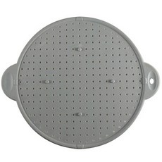 多功能雙耳矽膠鍋蓋 灰色, 32 x 28 厘米, 1個