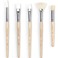 HWAHONG 華虹 兒童畫筆5件組 BS1, 1套, 混合色