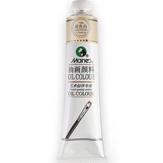 Belian專業油畫壓克力大容量顏料 108 Unbleached Titanium, 1 種顏色, 170毫升