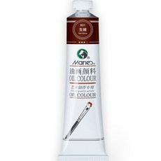 Belian專業家用油畫壓克力大容量顏料 601 Raw Sienna, 1 種顏色, 170毫升