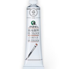 Bellian 專家用油畫壓克力大容量顏料 103 鋅白, 1色, 170ml