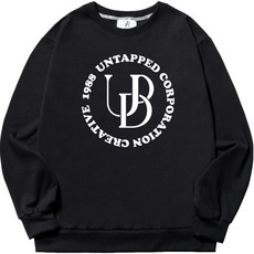 UNTAPPED 男款大尺碼UPD大學T