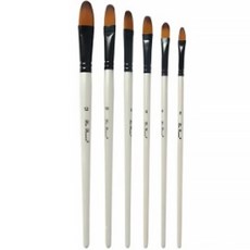 Lyra 水彩油畫兩用筆刷組 4號, 1套, 6種