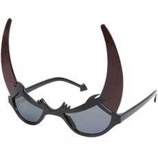 Maket Gamseong 各種萬聖節派對眼鏡 惡魔, 4個, 混合色