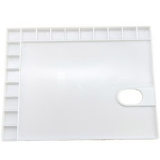 dasababa 白色調色盤 07, 18格, 1個