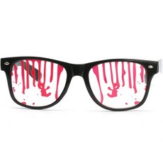 Maket Gamseong 多款萬聖節派對血跡眼鏡, 5個, 混合顏色