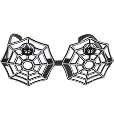 Maket Gamseong 多款萬聖節派對蜘蛛網眼鏡, 5個, 混色