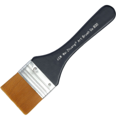 Dasababa 油畫筆 黑色, 6cm, 1個