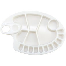 Dasababa白色調色盤 05, 17格, 1個