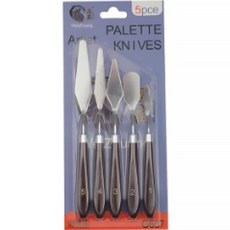 리라 유화용 드로잉나이프 세트 1, 1세트