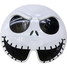 Maket Gamseong 多款萬聖節派對眼鏡 骷髏臉, 4個, 混合顏色