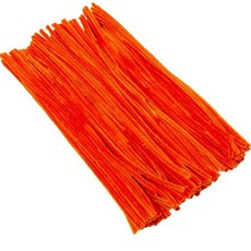 마다꾸미 컬러모직 공예철사, 08 오렌지, 200개