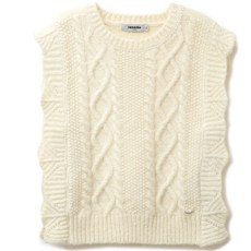 renoma KIDS 針對女孩的針織翅膀背心R2241K457