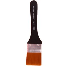 里拉美術手繪油畫筆 黑色, 1個, 5號