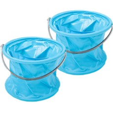 더조넷 水彩畫水桶 2入, a 藍色