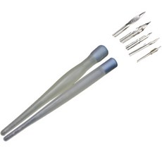 多用途筆筒 2入+筆尖 5入, 1套