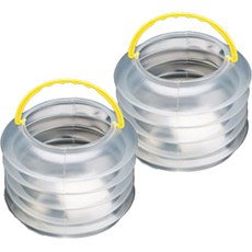 더조넷 水彩畫水桶 2入, 透明 b