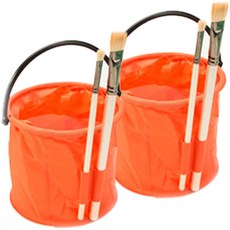 더조넷 水彩畫水桶 2入, b 橘色