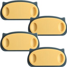 生活得手豬鼻子形狀電線整理小物, 4個, 黃色