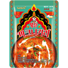 Samyang Foods 三養 火辣雞奶油咖哩調理包 番茄口味, 170g, 5包