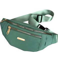 Witherhome輕量健身彩色腰包, 綠色
